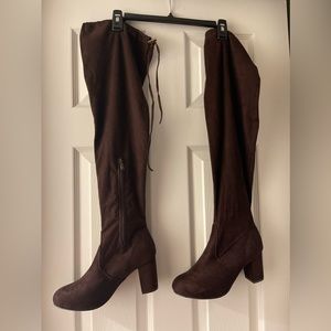 Brown boots Size 10